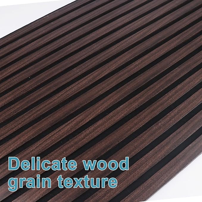 Wood Slat Acoustic Wall Panels-3D Fluted Sound Absorbing Panel - Image 6