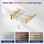 FLEXIMOUNTS 2-Pack 2x6ft Garage Shelving - Image 8