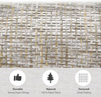 Ansehan Wallcovering W030101 Envy Collection 36" W x 8 Yard L, Natural Paper - Image 7