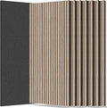 RITOLLO 8 Packs Acoustic Panel 47.2"×23.6" Sound Absorbing Slat Wall Panels by Ritollo