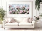 Ardemy Flower Wall Art Canvas Art Wall Decor, Floral Painting Textured Picture by Ardemy