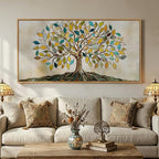 Large Framed Tree of Life Wall Art by Cuspin