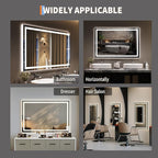 GarveeHome 45x30 LED Bathroom Mirror - Image 7
