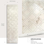 Ansehan Hand-Crafted Wallcovering HA5005 Droplets 36" W x8 Yard L Textured - Image 6