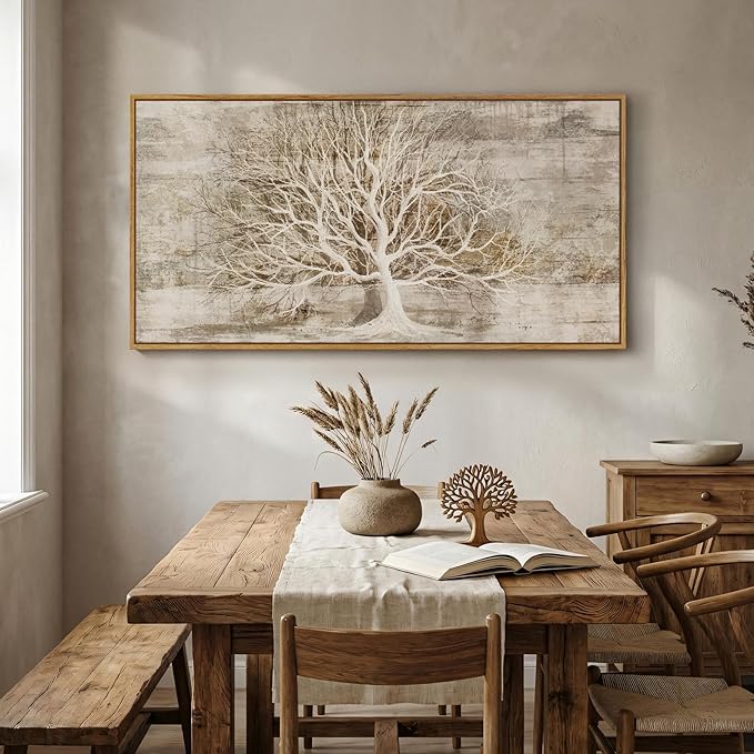 Large Framed Tree of Life Wall Art - Image 8
