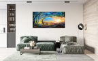 Cao Gen Decor Art S06775 Giant Wave Water Wall Art Canvas Prints 1 Panels Ocean - Image 2