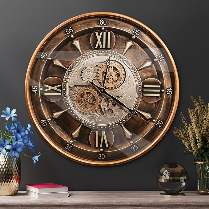 October Elf 24 Inch Wall Clock - Image 6