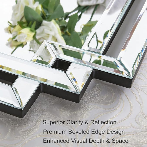 30" X 59" Large Wall Mirror for Decor, Glass Decorative Mirror - Image 2