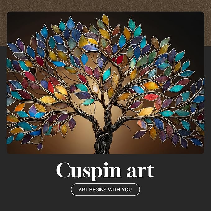 Large Framed Tree of Life Wall Art - Image 7
