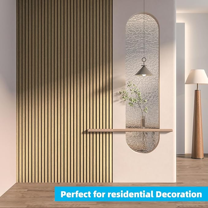 Art3d 6-Piece Wood Slat Panels for Stylish Interior Decor and Ceiling Decoration - Image 9