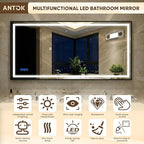 Antok 60X36 LED Bathroom Mirror - Image 7