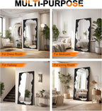 Full-Length Mirror Free Standing Leaning Mirror - Image 7