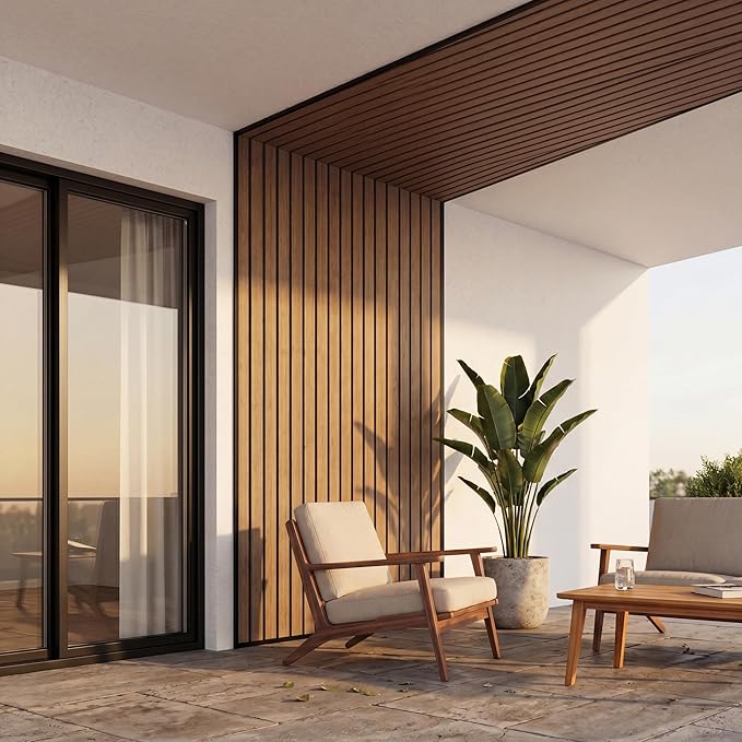 From Plain to Beautiful in Hours WPC Exterior Wall Slat Panels Waterproof - Image 7