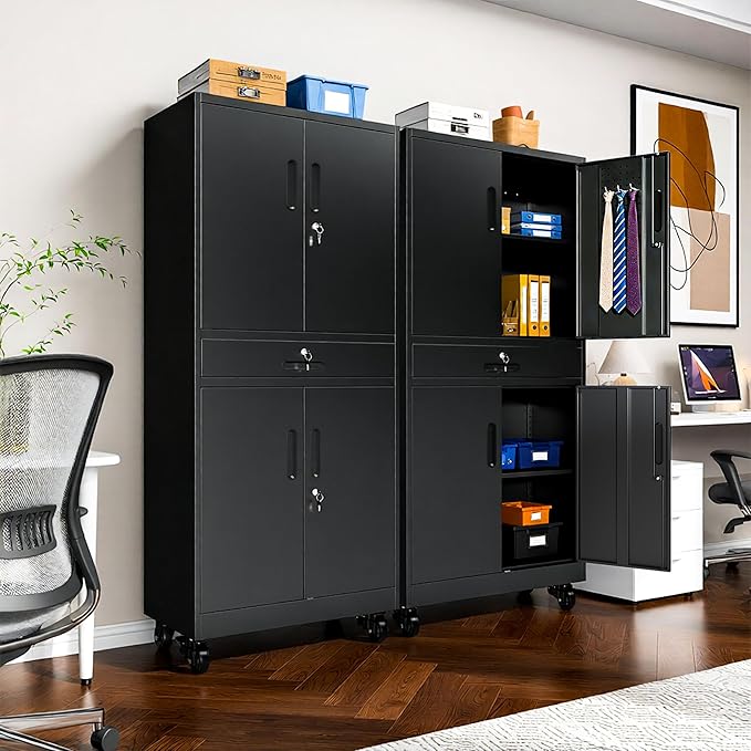 Metal Garage Storage Cabinet - Image 8