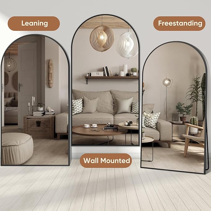 Full Length Mirror, Tall Mirrors Body Floor Mirror - Image 4