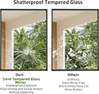 48”x 36” Black Bathroom Mirrors - Image 4