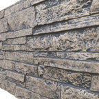 EverStone Acadia Ledge Faux Stone Panel, Linen Graphite Color - Image 7