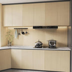 BOMENG Large White Oak Wood Wallpaper Light Oak Contact Paper Peel and Stick - Image 5