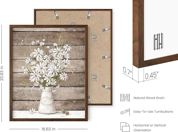 HAUS AND HUES Flower Wall Decor - Image 3