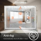 Ratsamee 30x30 Inch Led Mirror for Bathroom - Image 5