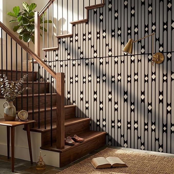 PVC Acoustic Wall Panels, Geometric Sound-Reducing Panels - Image 2
