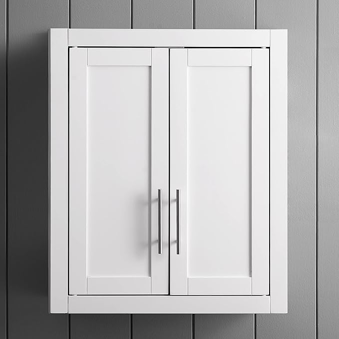 Crosley Furniture Savannah Wall Mounted Bathroom Storage Medicine Cabinet - Image 7