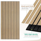 Wood Veneer Sound Panels, 10 Pack 47.2”x23.6” Wall Panels, Decorative Acoustic - Image 3