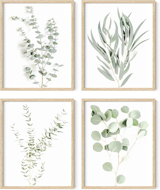 HAUS AND HUES Botanical Plant Wall Art Prints by HausandHuesArtPrints