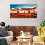 Monument Valley Wall Art Arizona Nature Landscape Living Room Wall Decor - Image 5