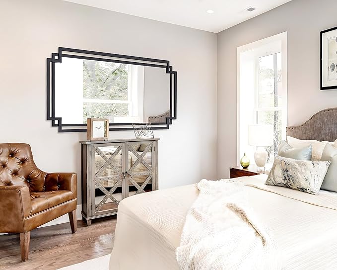30" x 59" Large Wall Mirror for Decor, Hang Vertically or Horizontally - Image 5