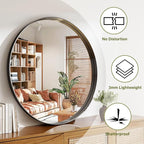 36 Inch Round Bathroom Mirror - Image 5