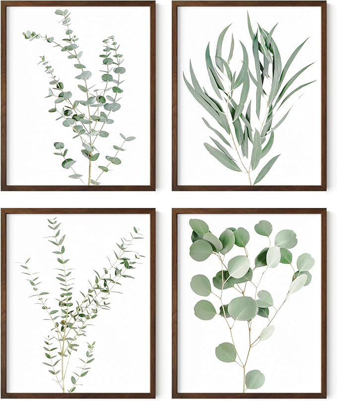 HAUS AND HUES Botanical Plant Wall Art Prints by HausandHuesArtPrints