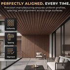 From Plain to Beautiful in Hours WPC Exterior Wall Slat Panels Waterproof - Image 5