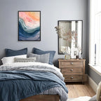 Mental Health Poster Inhale Exhale Meditation Wall Art 24x36 inch Black Framed - Image 5