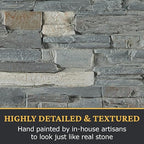 AZ Faux High-Density Polyurethane Faux Stone Interlocking Outside Corner - Image 6