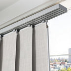 VEVOR Panel Track Blinds, Extendable Track from 45.8 in to 86 in W, Trimmable - Image 8