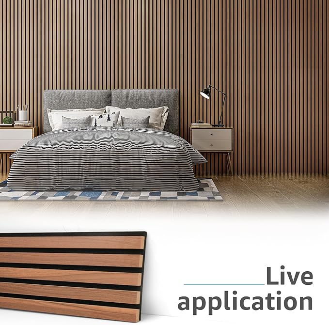 Art3d 6-Piece Wood Slat Acoustic Panels - Image 6