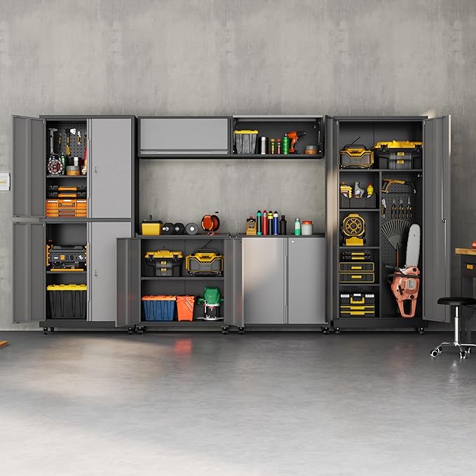 Metal Garage Storage Cabinet - Image 2