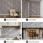 3D Wall Panels - 4PCS 47.2"x23.6" Faux Stone Wall Covering - MCM Modified Clay - Image 4