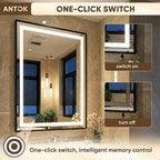 Antok 48X36 LED Bathroom Mirror - Image 6