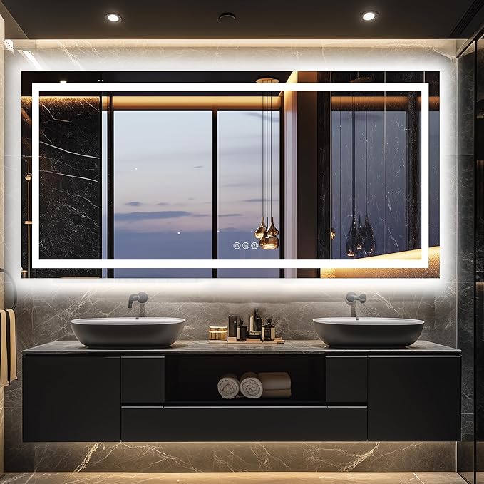 Antok 36"x 72" LED Bathroom Mirror by AntokMirror