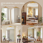 Antok Arched Full Length Mirror, Full Body Mirrors - Image 7