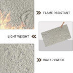 3D Faux Stone Wall Panels, Lightweight & Waterproof Accent Marble Stone Skin - Image 3