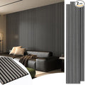 Art3d 2-Pack 108" x 12" Acoustic Wood Panels by Art3d