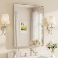 TETOTE Brushed Nickel Mirror 28 x 36 Inch by TETOTE