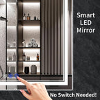 60"x30" LED Bathroom Mirror - Image 7