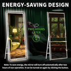 Hasipu Full Length Mirror with Lights, Full Body Dressing Hanging Mounted Mirror - Image 6