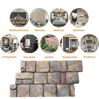 ROOMTEC 3-Packs Faux Stone Wall Covering Panels - Image 7