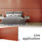 Art3d 4 Pack 47.2 x 23.6in. Wood Slat Acoustic Panels - Image 5