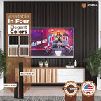 Avana Acoustic Wood Wall Panels – 93.2x11.25 Inch Panels – Fits 94x12 Layout – - Image 7